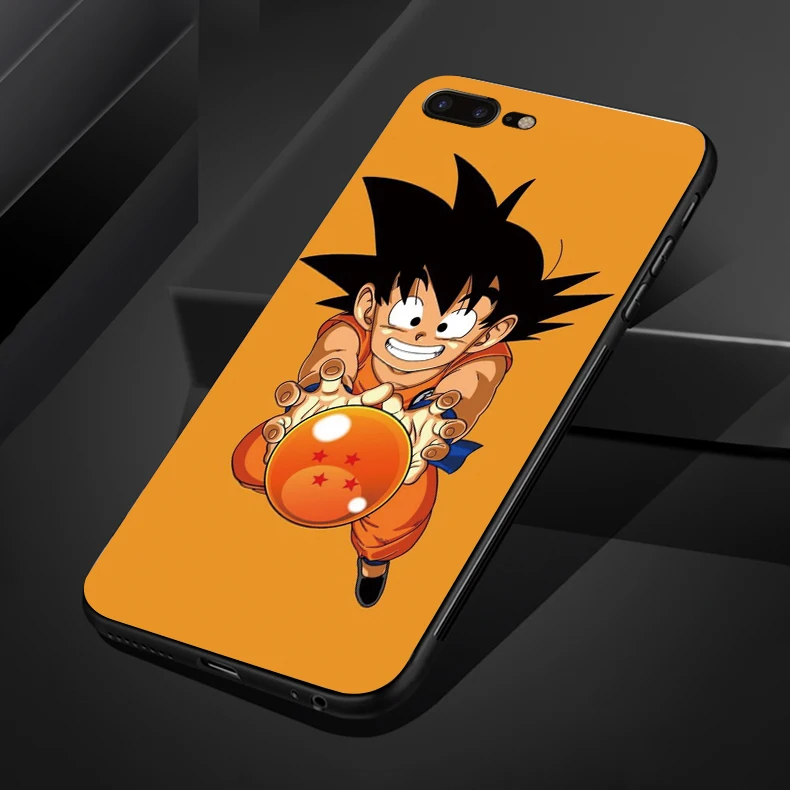 Dragon Ball для iphone 6 6S 7 8 Plus 5 5S SE силиконовый мягкий ТПУ супер сон чехол Гоку чехол для телефона для iphone XR XS X XSMAX 7 8 plus - Цвет: 7190