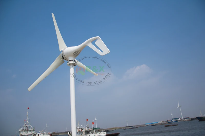 Fora do Uso Doméstico do Gerador da Turbina Eólica da Grade Vem com Controlador da Carga com Certificação do ce Micro 800w Computers & Electronics