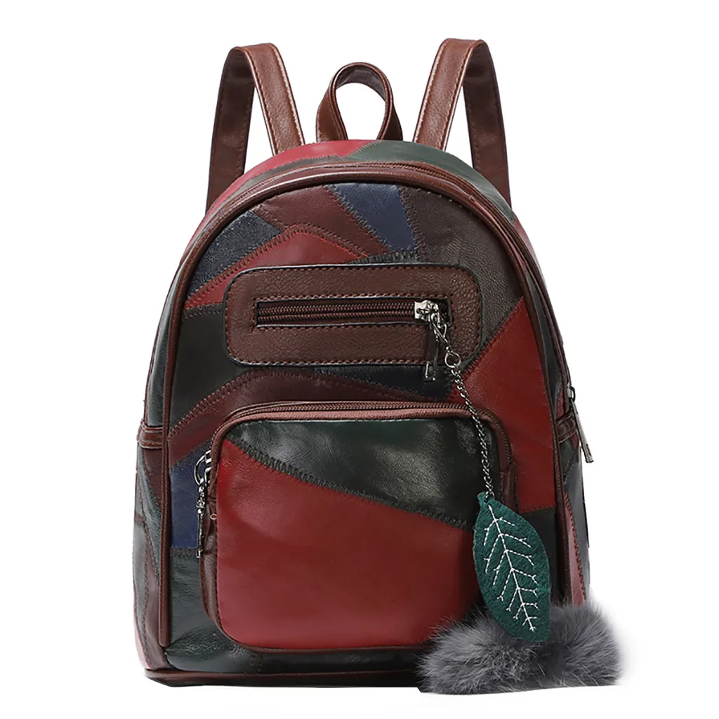 Women Small Bag Fashion Backpack Wild Student Backpack Leisure Travel Bag Bagpack BookBag ...