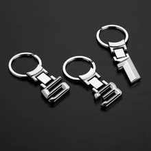 Для BMW E46 E36 E38 E39 E52 E53 E60 E61 E63 E90 F30 F10 E30 F20 E34 цинковый сплав металлический брелок с логотипом автомобиля кольцо брелок