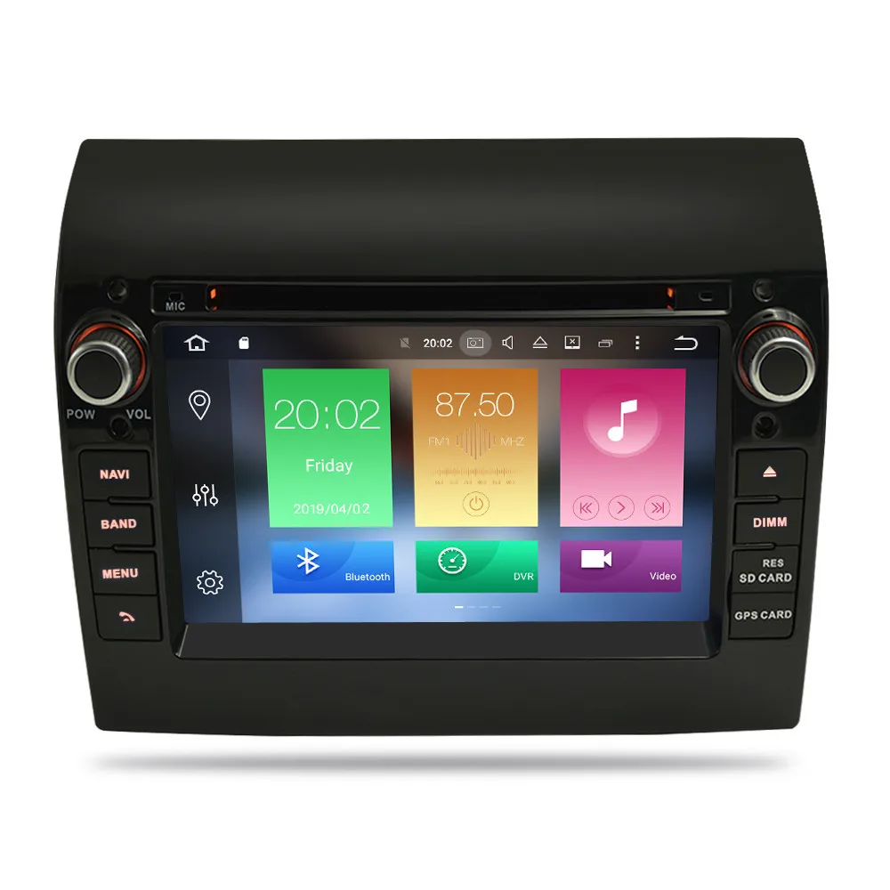 Top Android 9.0 Car DVD Player GPS Navigation Multimedia Stereo For Fiat Ducato 2008-2015 Citroen Jumper Peugeot Boxer WIFI Radio 15