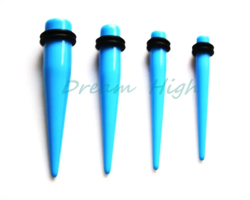 Blue Ear Piercing Taper Stretcher Plug Earring Stretching Expander