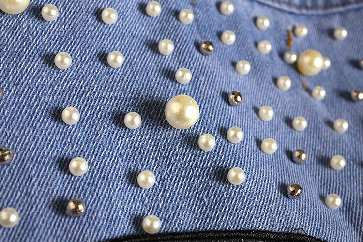 Unicorn Pearls Ripped Denim Jacket -Unicorn Fashion HTB1EtTWFKuSBuNjSsplq6ze8pXah