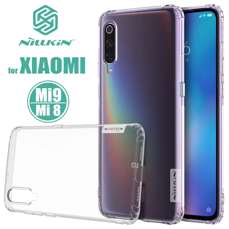 Для Xiaomi mi 9 mi 8 SE чехол Nillkin TPU 0,6 мм Тонкий чехол для телефона силиконовый чехол Прозрачный чехол для Xiaomi mi 9 mi 8 SE чехол