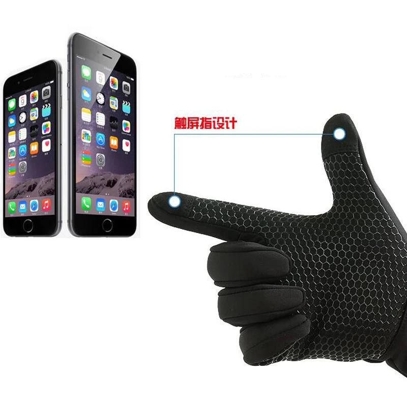 Horse Riding Gloves Equestrian Winter Skiing Gloves Horse Riding Equipment Mittens Touch Screen Horse Riding Accessories