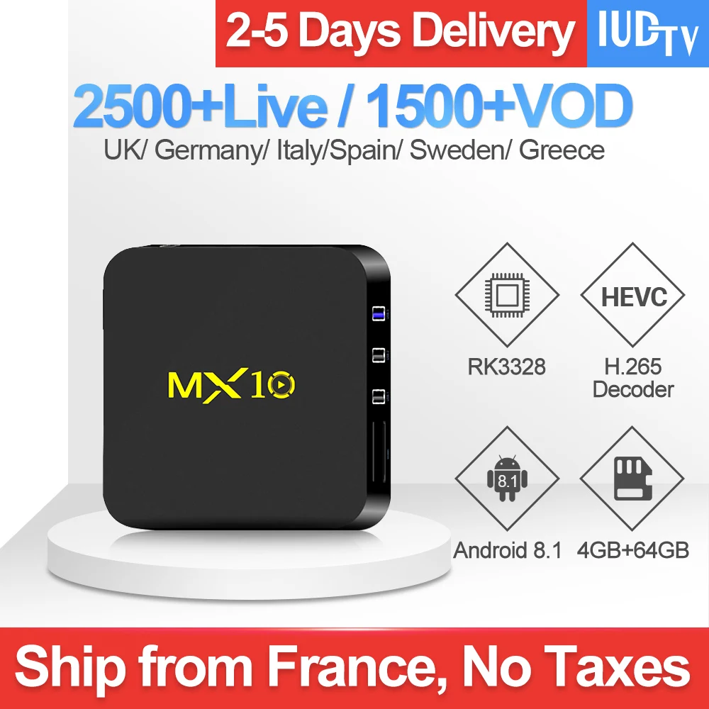 

1 Year IUDTV IPTV Code MX10 UK Sweden IPTV Subscription Set Top Box Germany Turkish IPTV Italy Greece Spain Arabic Swedish IP TV
