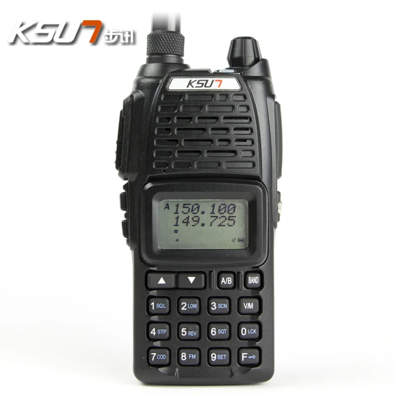1 шт) KSUN UV68D Ham двухстороннее Радио рация двухдиапазонный приемопередатчик BUXUN X-68D(черный