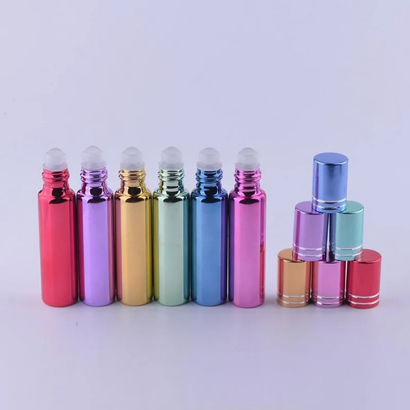 200pcs 10ml glass perfume bottles wholesale refillable roll on bottles