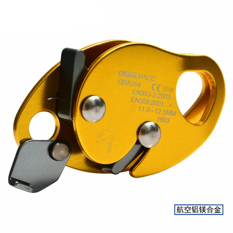 Camping Rock Climbing Safety Equipment Grasp Rope Devices Automatic