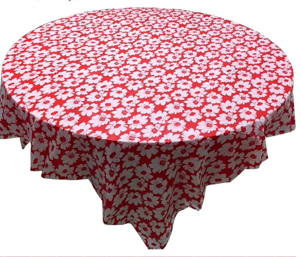 Thickening of disposable tablecloth wedding wedding live like red