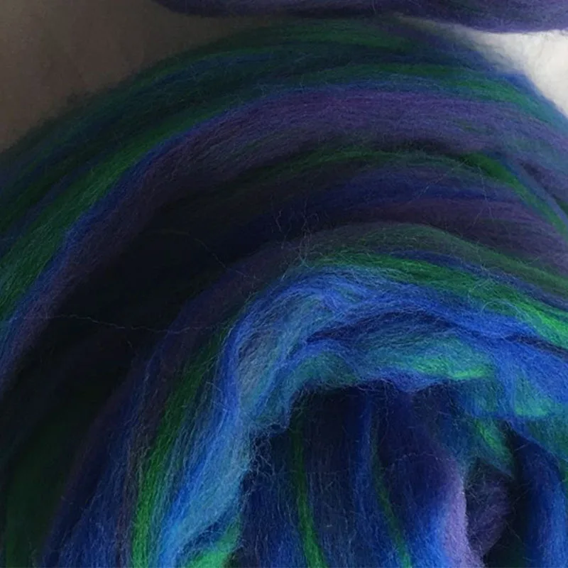 WFPFBEC mixture Merino Wool for felting wool roving fiber 50g 100g 200g 300g 500g 1000g Perfect in Wet and needle Felting no.103