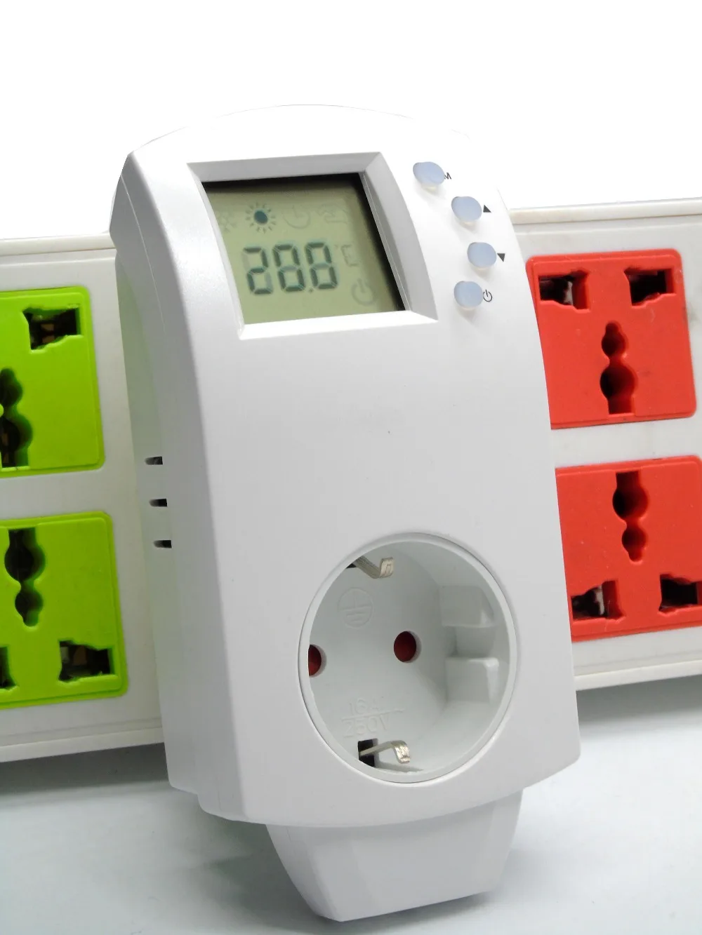 3 кВт ЕС штепсельная розетка пол термостат с системой отопления|thermostat plug in|plug in