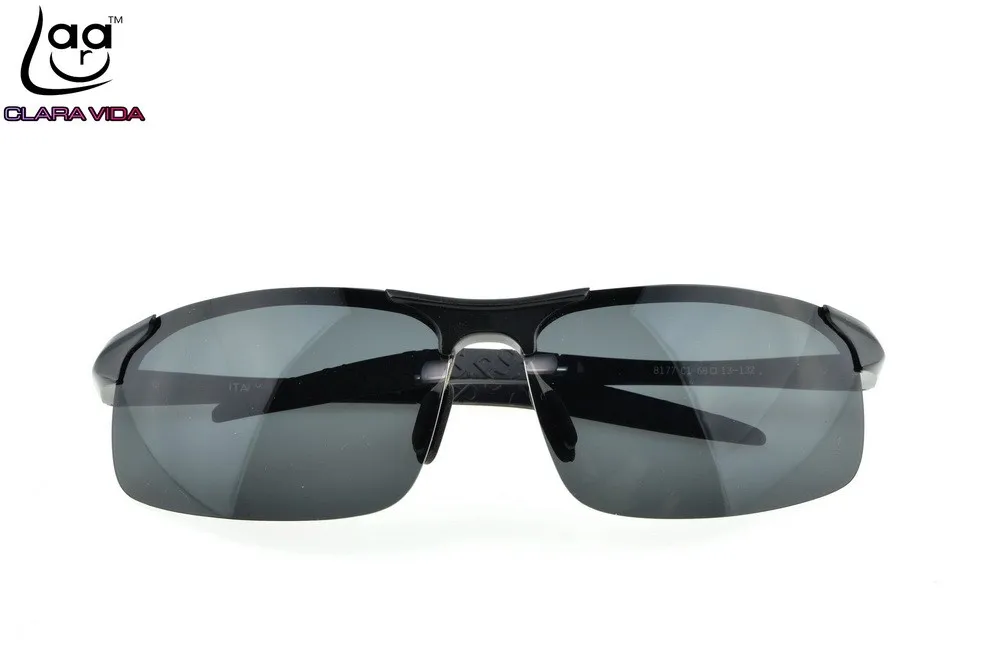 Real = clara Vida = мужские солнцезащитные очки из алюминия, титана и магния, поляризационные, поляризационные, Uv400, Uv100