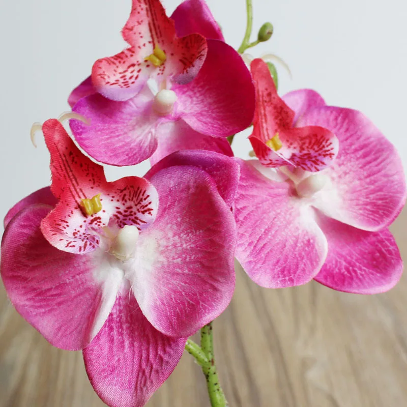 

29cm Artificial Silk Butterfly Orchid Flower Home Wedding Decor Birthday Party Bridal Floral Home Decoration Ornamental Flores