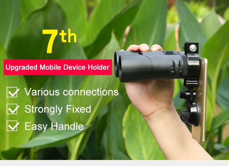 Celular Titular Suporte Ajustável Para Microscópio Telescópio e Spotting Scope