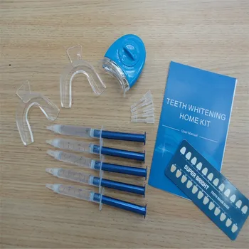 

New Dental bleaching kit, home teeth whitening 44% carbamide peroxide dental bleaching system tooth whitener kit