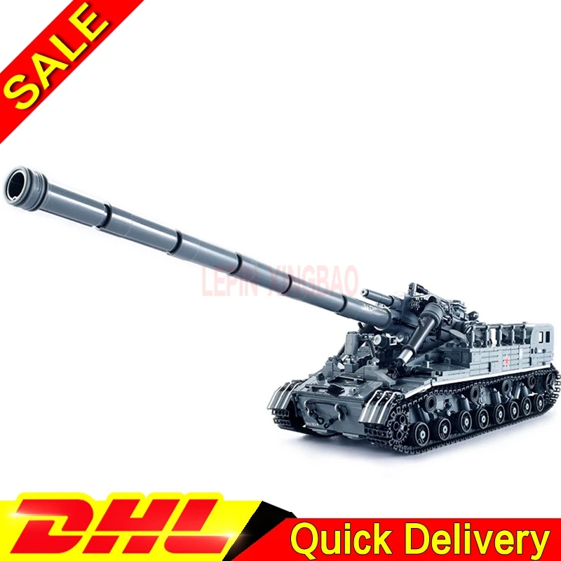 XingBao 06001 творческие военные наборы MOC T92 набор резервуаров Обучающие строительные