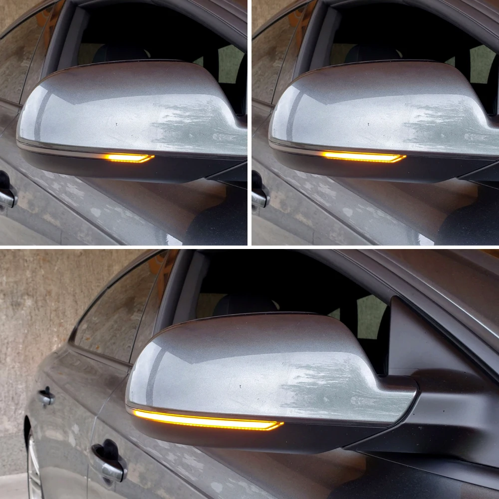 

Dynamic Turn Signal LED Blinker RS4 sline S5 Sequential Side Mirror light For Audi A4 A5 B8.5 RS5 RS3 A3 8P 2013-2016