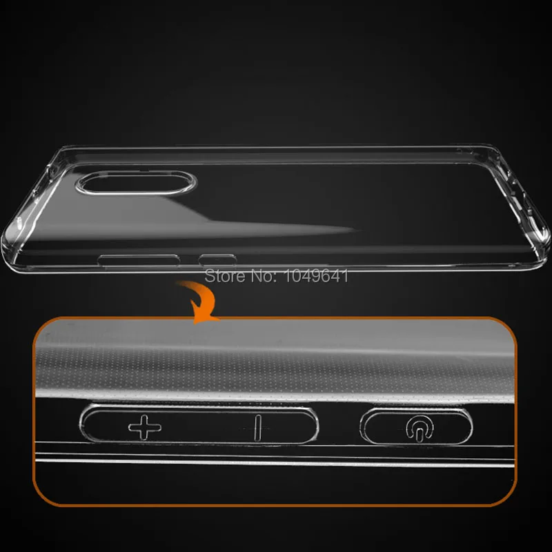 KXM1200_4_Ultra-thin Transparent  Pure Black TPU Protective Case for Xiaomi Redmi Note 4X 5.5 inch