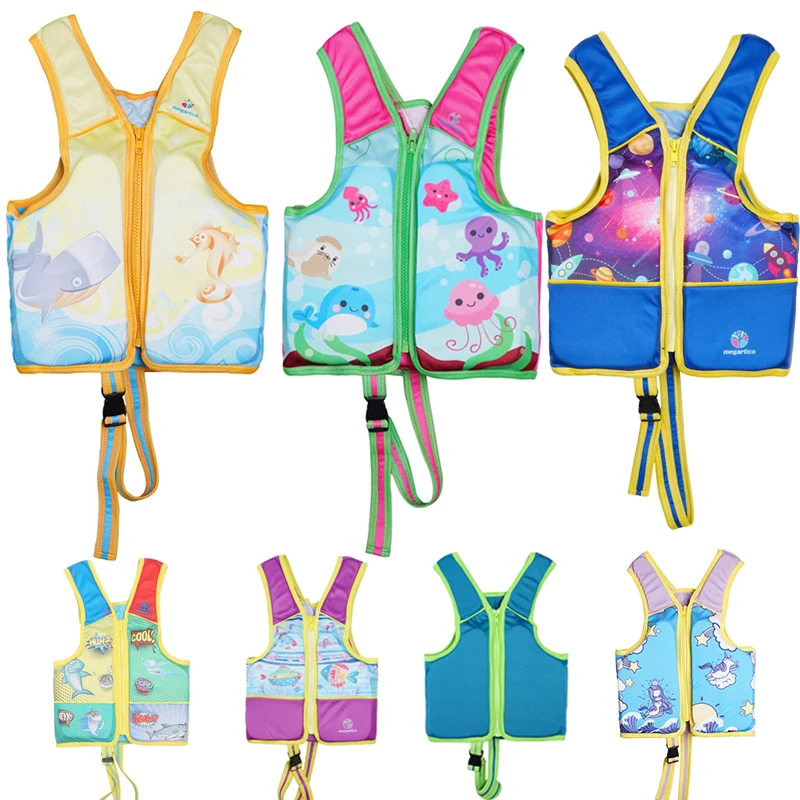 

2019 New Swim Life Vest Life Jacket,Kids Boy Girls Water Sport Baby Children's Summer Life Preserver Swim Jacket Child Swim Vest