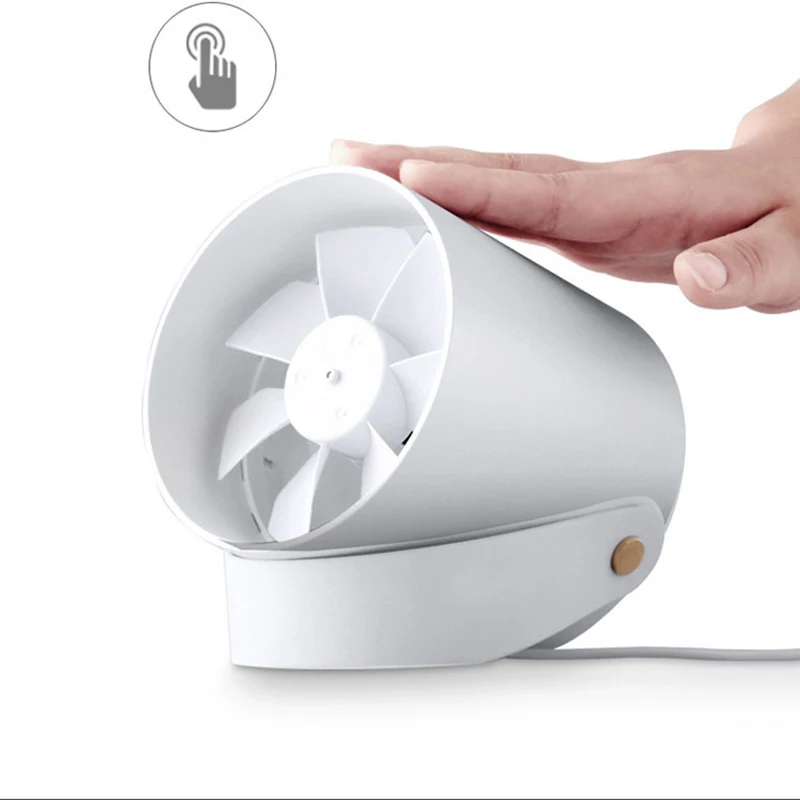 USB Ventilador Recargable Protable Fan Mini Desktop   Ultra-quiet Fan Electric Cooling Small Charging Laptop Fan Seven Vane Blow (10)