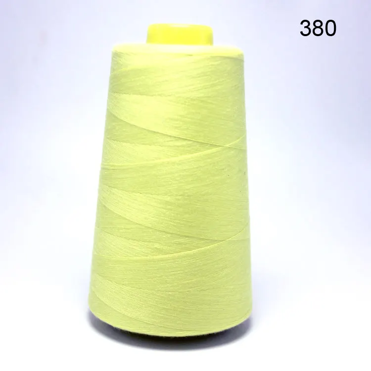 3000 ярдов высокоскоростная швейная нить полиэстер швейная нить тип ручной линии 402-нить для вышивания-02 - Цвет: 380