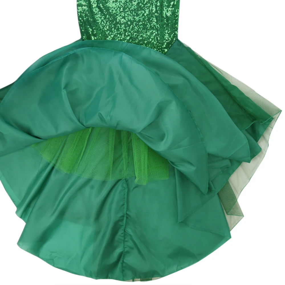Зеленая Женская юбка с блестками и рыбьим хвостом; костюм для фотосессии; Vestidos; юбка макси для торжественных мероприятий; одежда для дня рождения