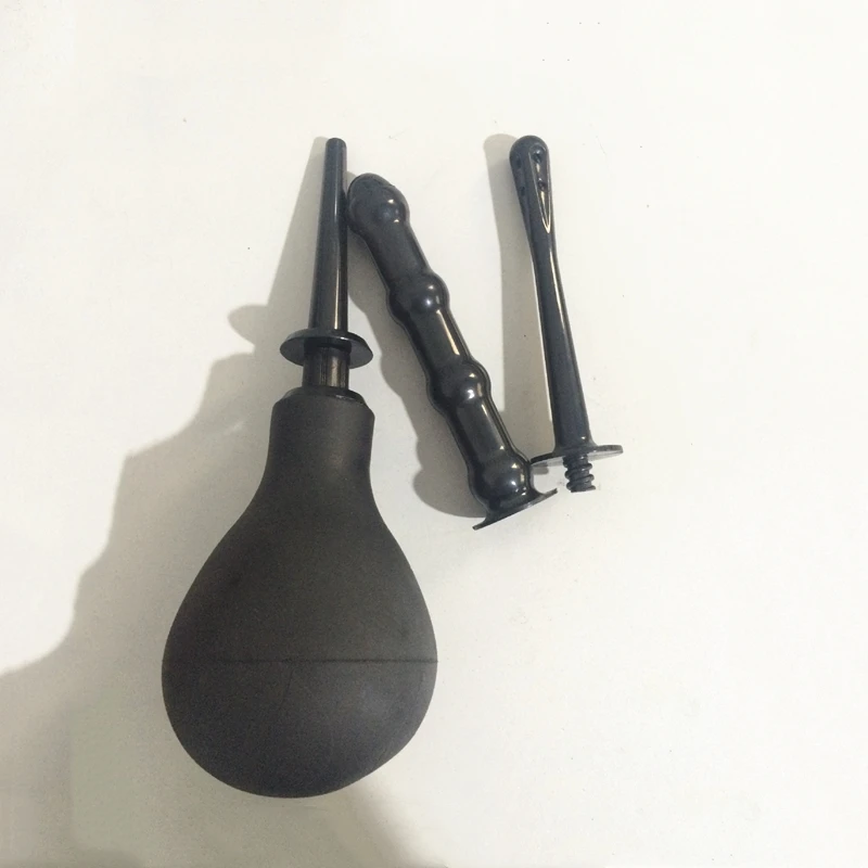 1Pc Rubber Bidet Sprayer Three Head Replacement Vaginal Cleaning 240ml