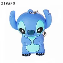 XIWANG USB pen drive cartoon cute blue animal USB2.0 4GB 8GB 16GB 32GB 64GB creative Pendrive memory stick wedding holiday gift