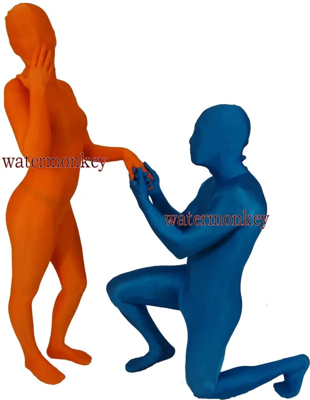 

Watermonkey Brand Lycra Full Body Zentai Suit Custom Second Skin Tight Suits Spandex Nylon Bodysuit Halloween Costume
