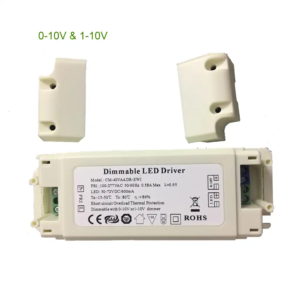 3W 20W Electric LED Dimmable Driver 0 10V Compatible with Lutron