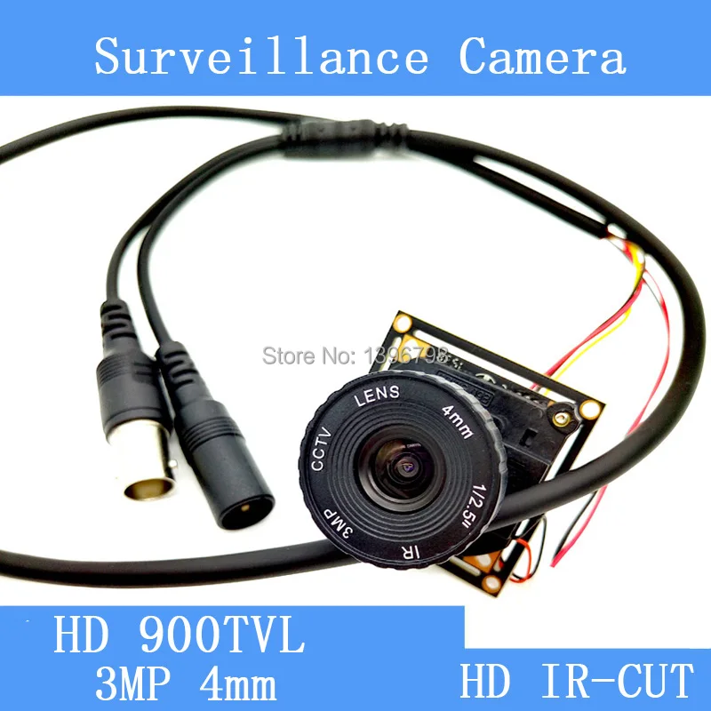 

900TVL BY3006 + FH8510 CCTV Camera Module mushroom head 3MP 4mm Lens Video surveillance camera IR-CUT dual-filter switch