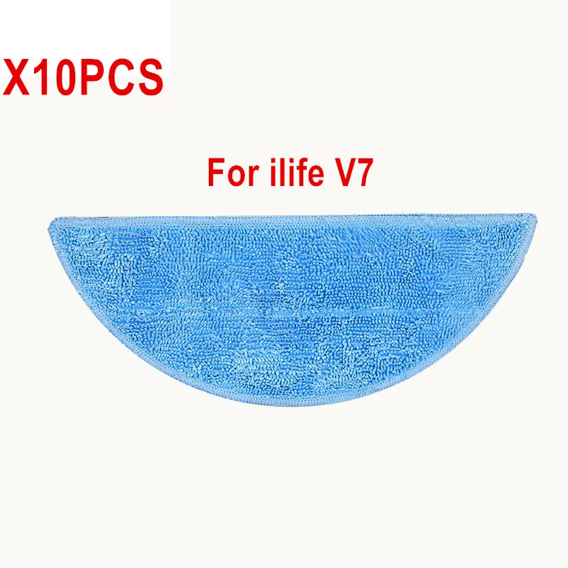 

10 pcs/lot Cleaning Mop Cloth for ILife v7 parts CHUWI V7 smart Mop Robotic Vacuum Cleaner parts household cleaning mop cloths