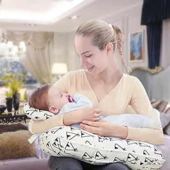 

New 1Set Baby Nursing Pillows Maternity Baby Breastfeeding Pillow Infant Cuddle U-Shaped Newborn Cotton Feeding Waist Cushion