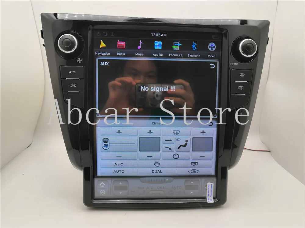 

12.1 Tesla style Android 8.1 Car dvd player GPS Navigation For Nissan X-TRAIL Qashqai Rouge 2013-2018 PX6 CARPLAY radio IPS auto