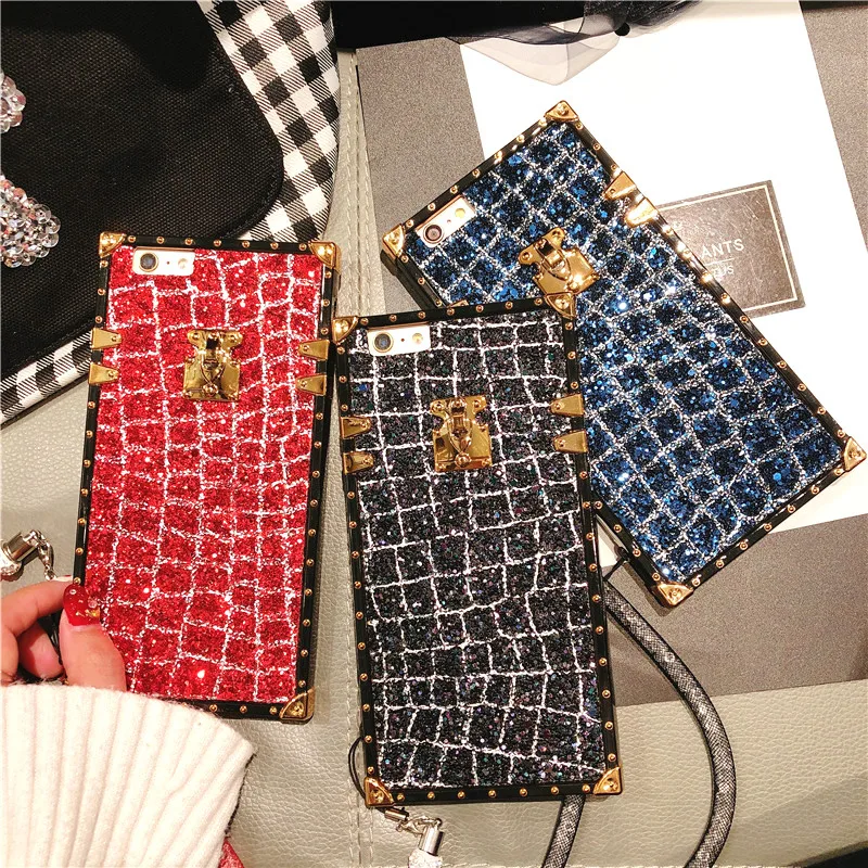 

Fashion Bling Diamond Sequin Girl Phone Cover Case For Iphone X Xs Max Xr 10 8 7 6 6s Plus Luxury Soft Silicone Coque Fundas