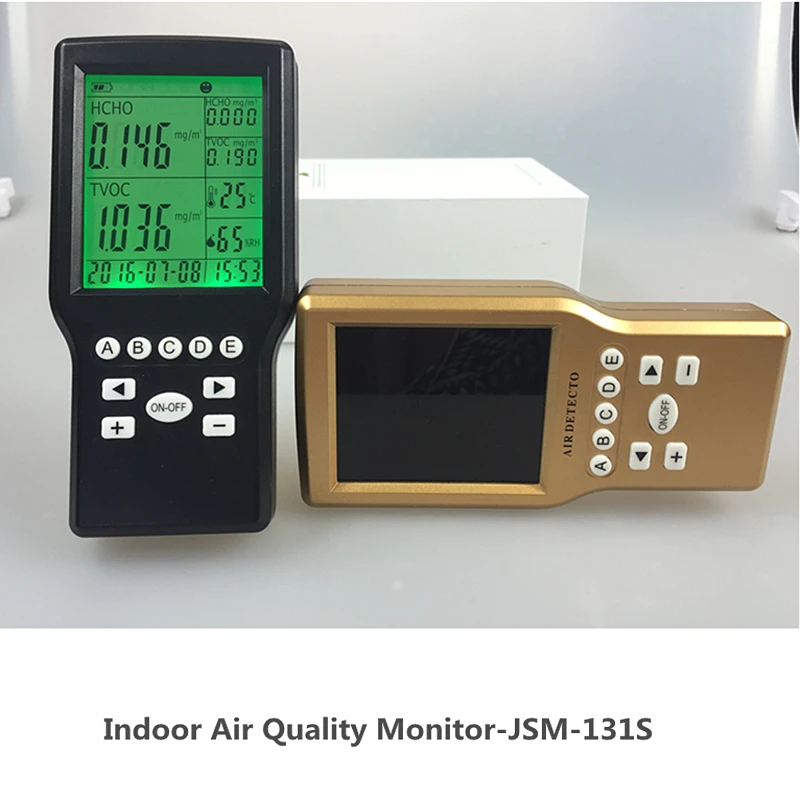 Free Shipping personal home use VOC Measure air detector formaldehyde air quality meter ch2o formaldehyde gas analyzer JSM-131S