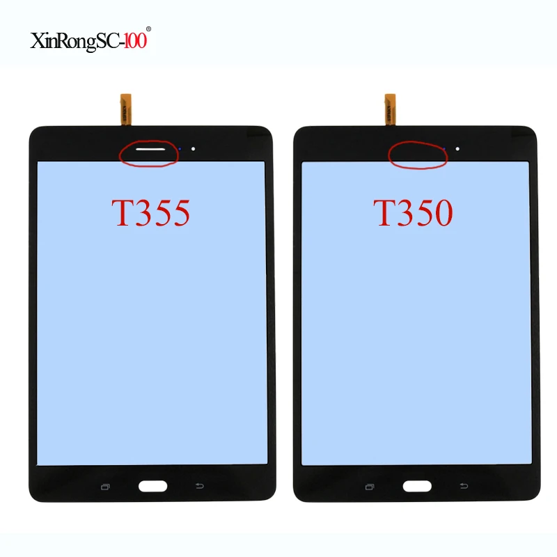 

8.0 inch For Samsung Galaxy Tab A T355 T350 SM-T355 SM-T350 Touch Screen Digitizer Sensor Glass Panel Tablet Replacement