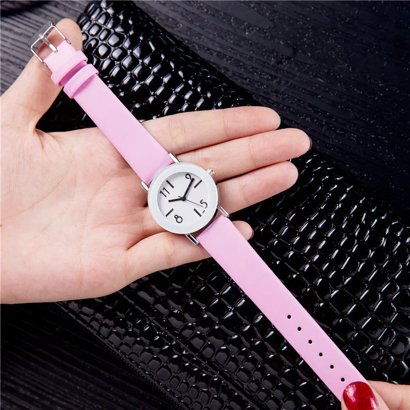 Новые детские часы montre femme 2018 прекрасные для студентов девочек erkek женские Саат