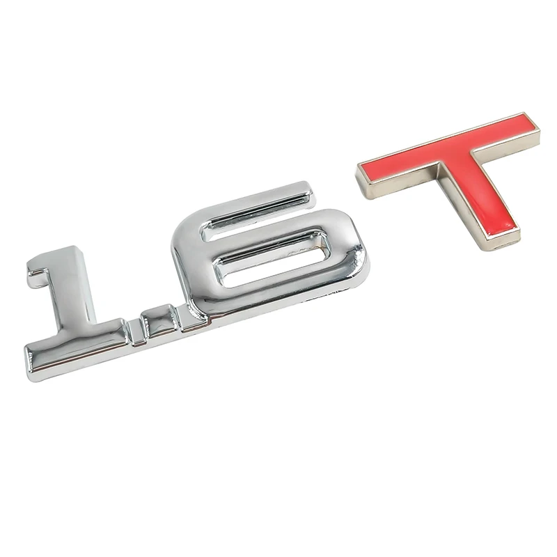 Автомобильная Наклейка 3D металлическая 1,6 T 1,8 T 2,0 T 2,8 T логотип наклейка эмблема значок наклейки для VW Mazda benz TOYOTA BMW Ford audi Kia Стайлинг автомобиля