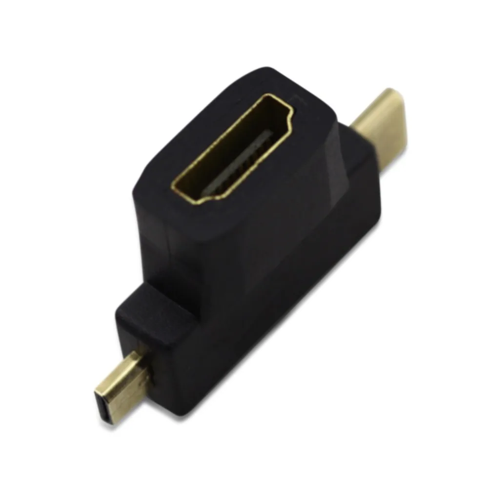 SSRIVER 10 шт./лот HDMI Micro/MINI DM/CM Мужской к Женский AF тройной cd революционный телефон