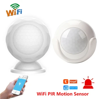 

Smart Home WiFi Motion Sensor PIR detector App Notification Alerts Automation Security Sensor Anti Theft alarm System Tuya smart