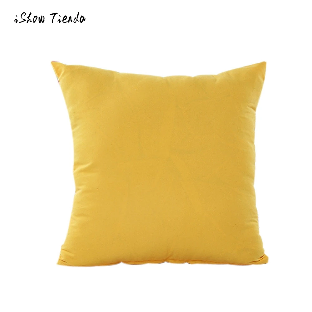 

Colorful Pillow Cover Home Chair Cushion Solid Pillowcase Cover of Pillow Cotton Linen Soft Chair Cushion Stripe dakimakura