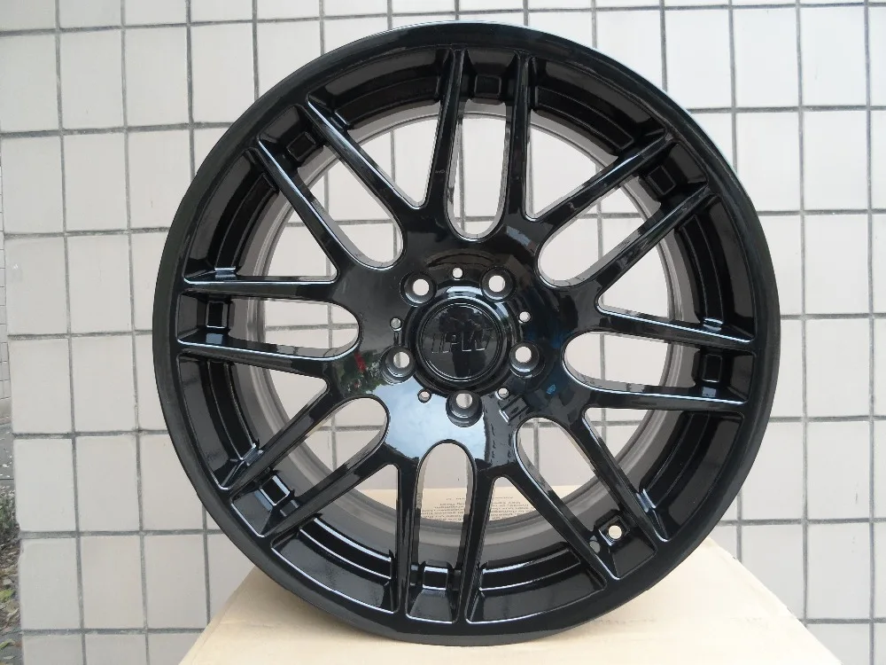

Free Shipping Gloss Black 4 New 19x8.5 Rims wheels RIMS ET35mm Alloy Wheel Rims W703 FITS BMW