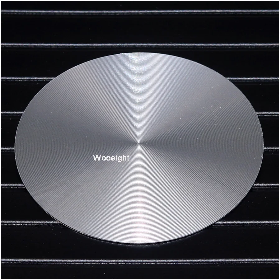 Wooeight 2Pcs Silver Mental Car Water Cup Holder Mat Trim For Land Rover Range Rover Sport Vogue Discovery 4 5 Car Decoration (3)