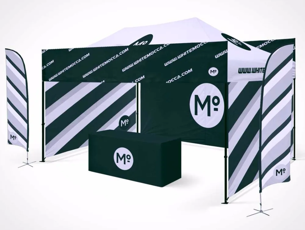 Folding-Trade-Show-Studio-Booth-Tent-Table-PSD-Mockup