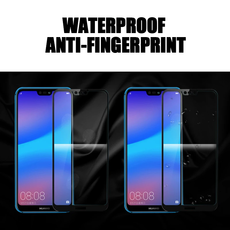 TOMKAS Screen Protector For Huawei P20 Lite Glass Scratch Proof For Huawei P Smart P20 P20 Pro Nova 3E Protective Film Glass