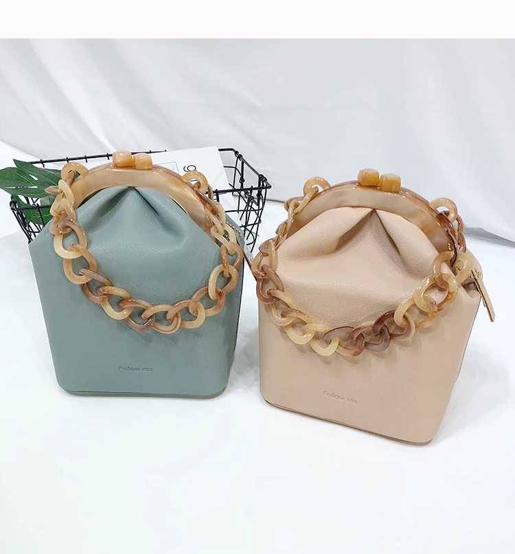 bolsa feminina corrente ombro mensageiro sacos sorvete