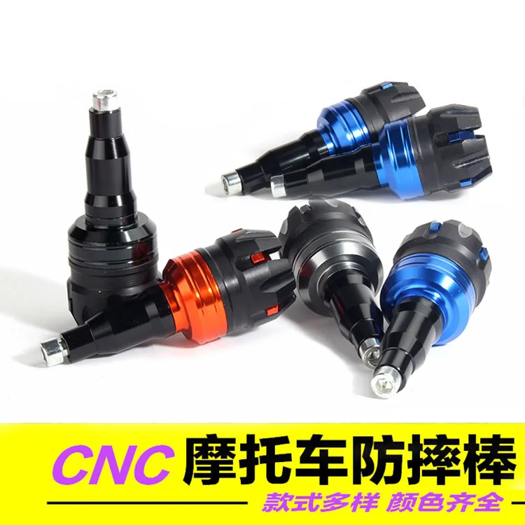 

Одна пара 10 мм защитные слайдеры рамы мотоцикла, защита от падения для Мотоциклов Honda Yamaha Suzuki Kawasaki KTM bikes