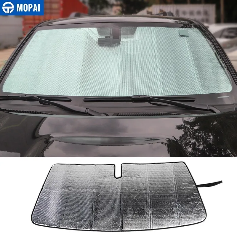 

MOPAI Sun Visors for 4 Runner Car Front Anti UV Ray Window Windshield Sunshade Cover for Toyota 4Runner 2017+ Car Accessories